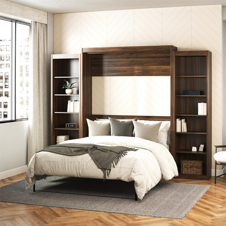 Bed with side storage discount